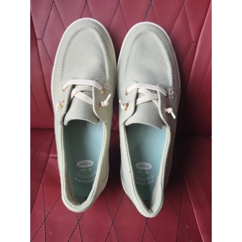 Dr. Scholl's Slip-On Boat Shoes - Get Onboard - Pictachio -7.5 M